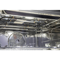 Alt Tag: Forno Evol combinado com Micro-ondas interior inox 45L com Air Fryer, grill e painel touch