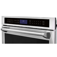 Forno Evol combinado com Micro-ondas com painel digital touch inox 76cm, Air Fryer, Grill e funções de descongelar