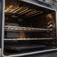 Forno Evol Elétrico 135L inox 76cm interior com grelhas e bandeja para assados