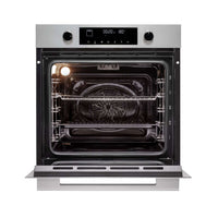 Alt Tag: Forno Evol Elétrico C13 74 litros inox 60cm embutir com 13 funções, vidro triplo e painel touch