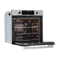 Forno Evol Elétrico C13 74 litros inox 60cm embutir com 13 funções, painel touch e vidro triplo