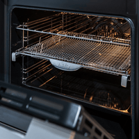 Forno Evol Elétrico IX17 73L com Air Fryer e cesto interno em aço inox e vidro preto