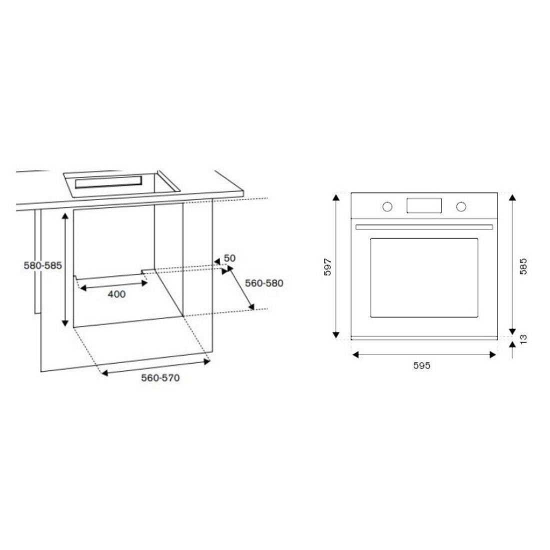 Forno Bertazzoni  Professional a Vapor 76 Litros Inox 60cm 220V