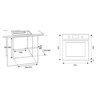 Forno Bertazzoni  Professional a Vapor 76 Litros Inox 60cm 220V