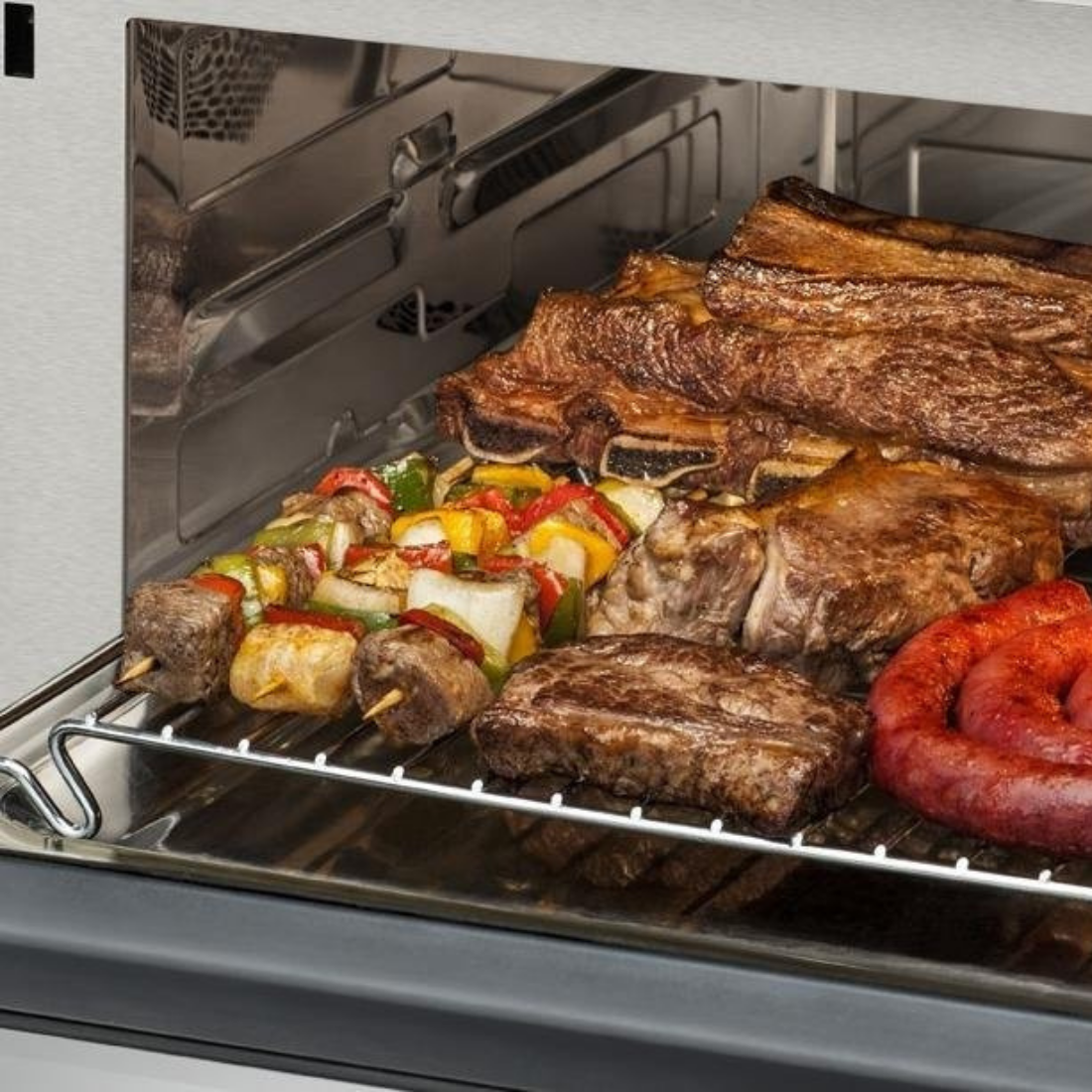 Forno combinado com Micro-ondas Bertazzoni Professional Elétrico 41 Litros Inox 76cm 220V