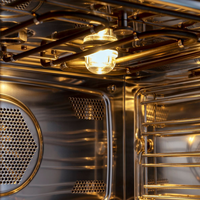 Forno combinado com Micro-ondas Bertazzoni Professional Elétrico 41 Litros Inox 76cm 220V