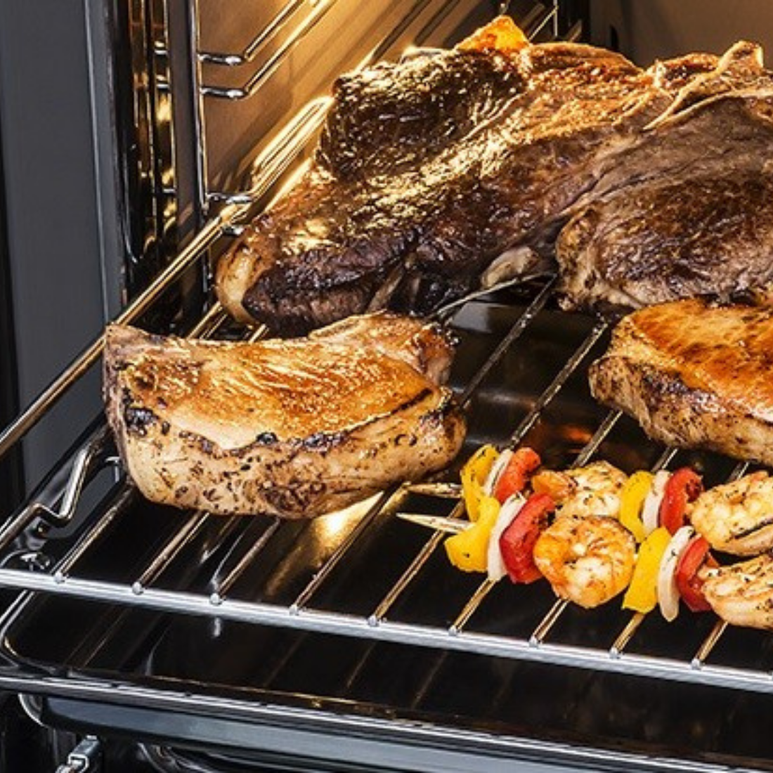 Forno Elétrico Bertazzoni Professional Multifunções 100 Litros Inox 90cm 220V