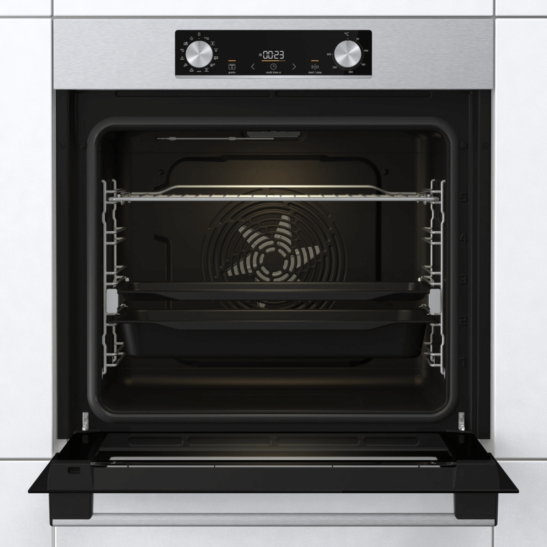 Forno Elétrico Gorenje Home Made Air Fryer 77 Litros Inox 60cm
