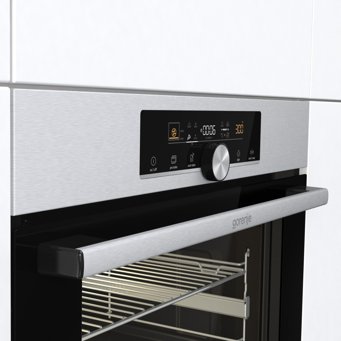 Forno Elétrico Gorenje Multifunções 77 Litros Inox 60cm 220V