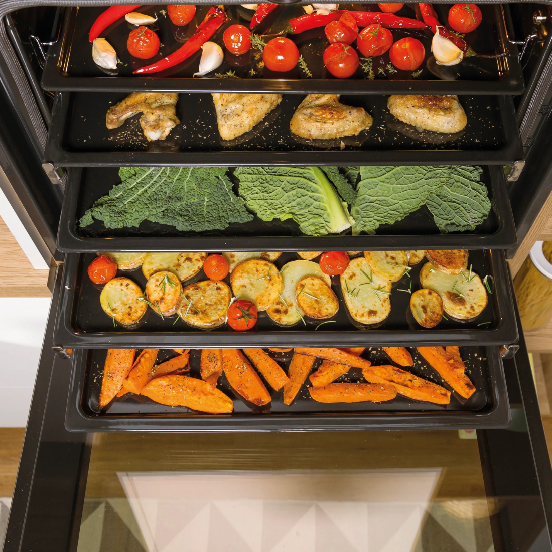 Forno Elétrico Gorenje Multifunções 77 Litros Inox 60cm 220V