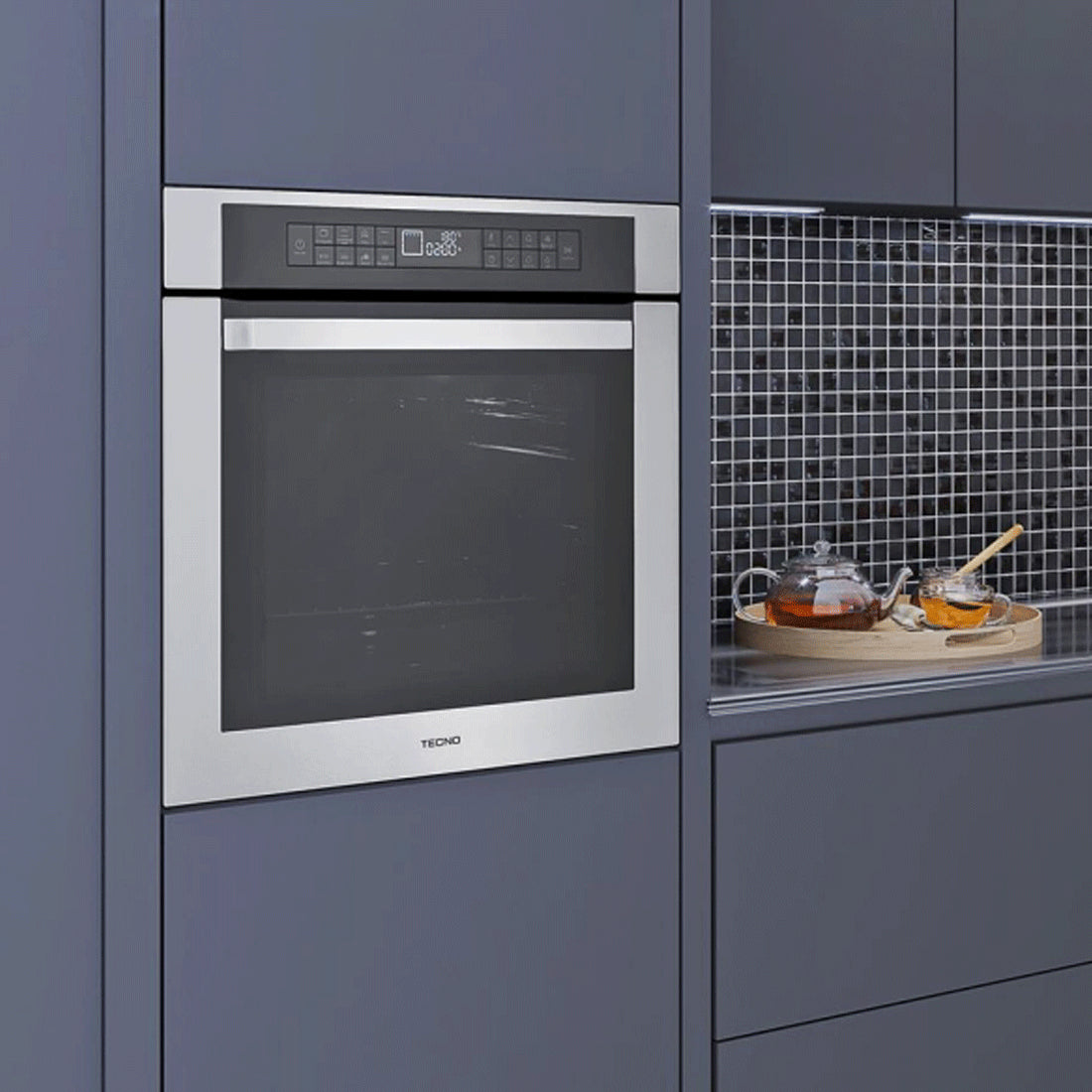 Forno Elétrico Tecno Multifunções Original Air Fry 73 Litros Inox 60cm 220V