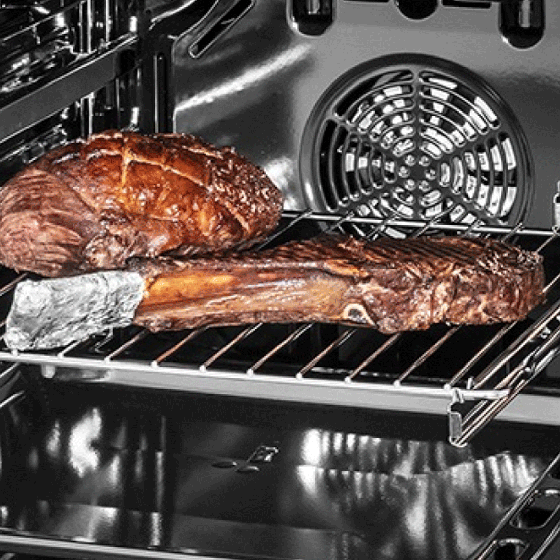 Forno Elétrico Tecno Multifunções Original Air Fry 73 Litros Inox 60cm 220V