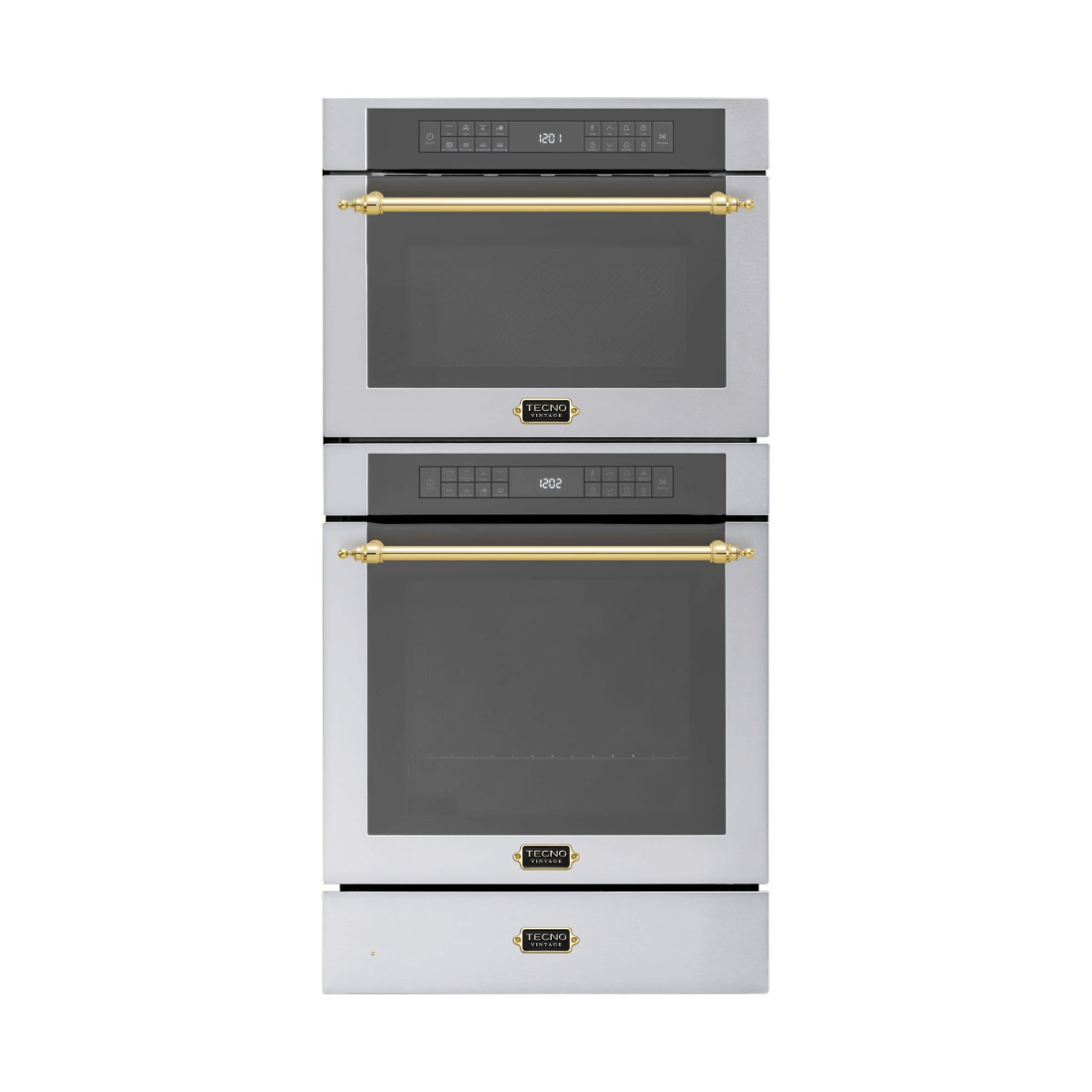 Torre Quente Tecno Vintage Inox 60cm | Forno, Micro e Gaveta