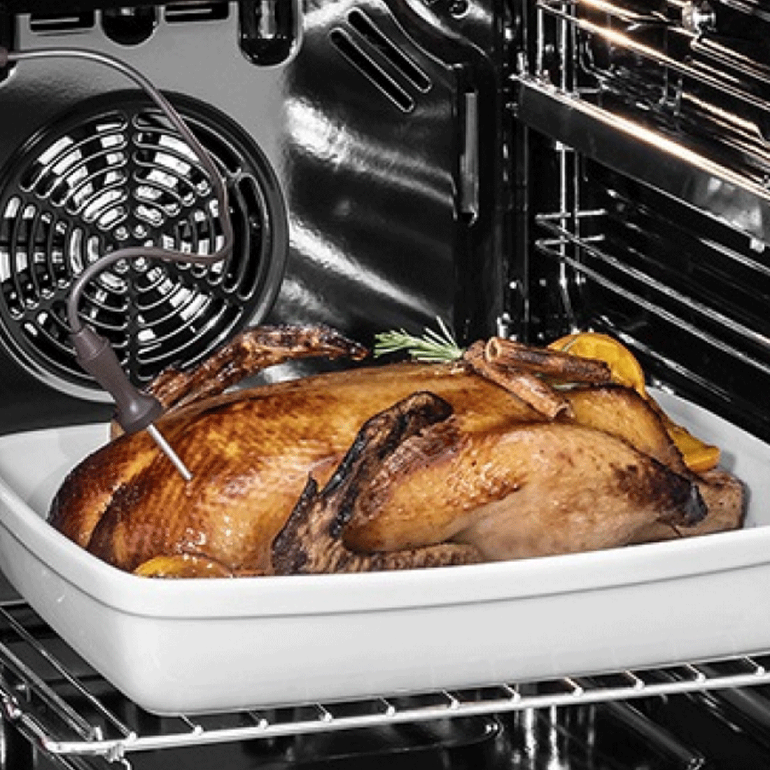 Forno Elétrico Tecno Multifunções Vintage Air Fry 73 Litros Inox 60cm 220V