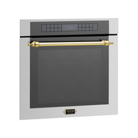 Forno Elétrico Tecno Multifunções Vintage Air Fry 73 Litros Inox 60cm 220V
