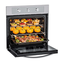 Forno Elétrico Multifunções Original 72 Litros Inox 60cm 220V