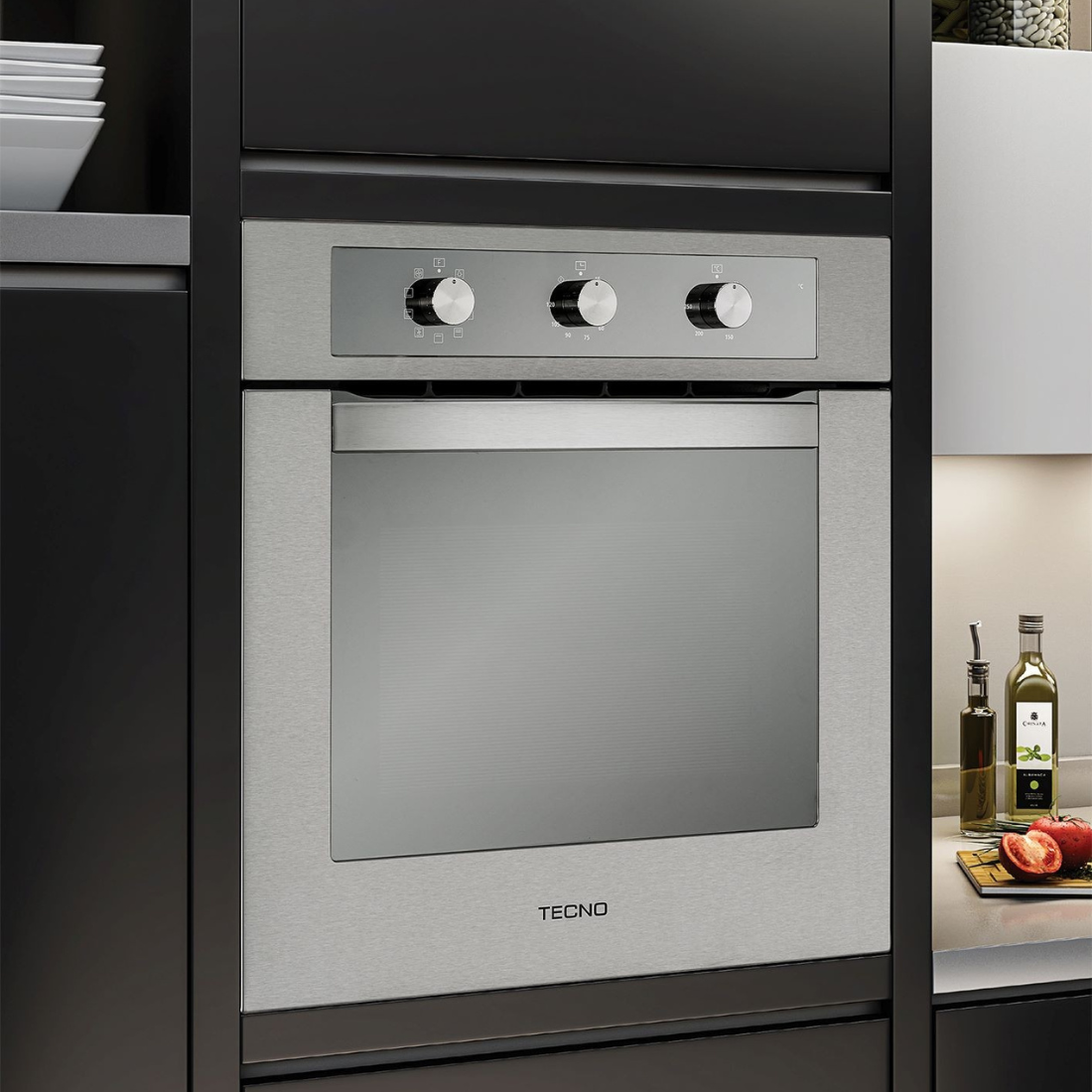 Forno Elétrico Multifunções Original 72 Litros Inox 60cm 220V