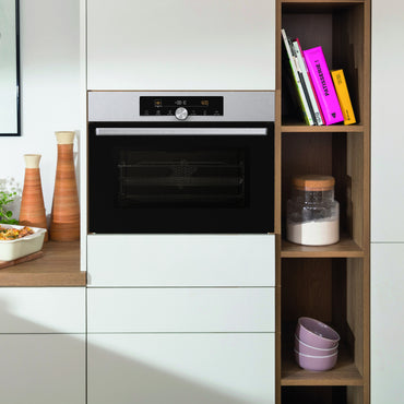 Forno Micro-ondas Combinado Gorenje de Embutir 50 Litros Inox 220V