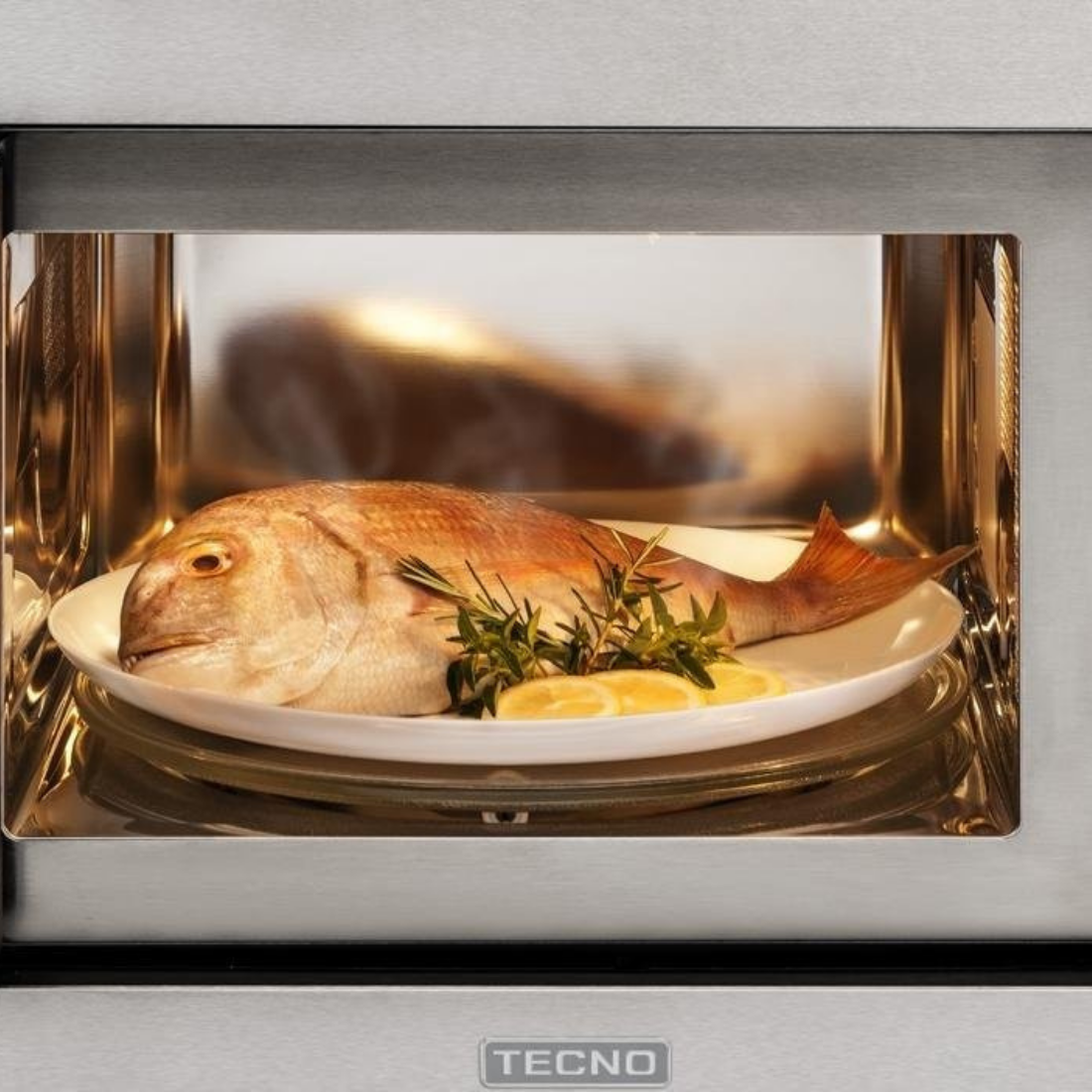 Forno Micro-ondas Combinado Tecno 25 Litros Inox 60cm 220V