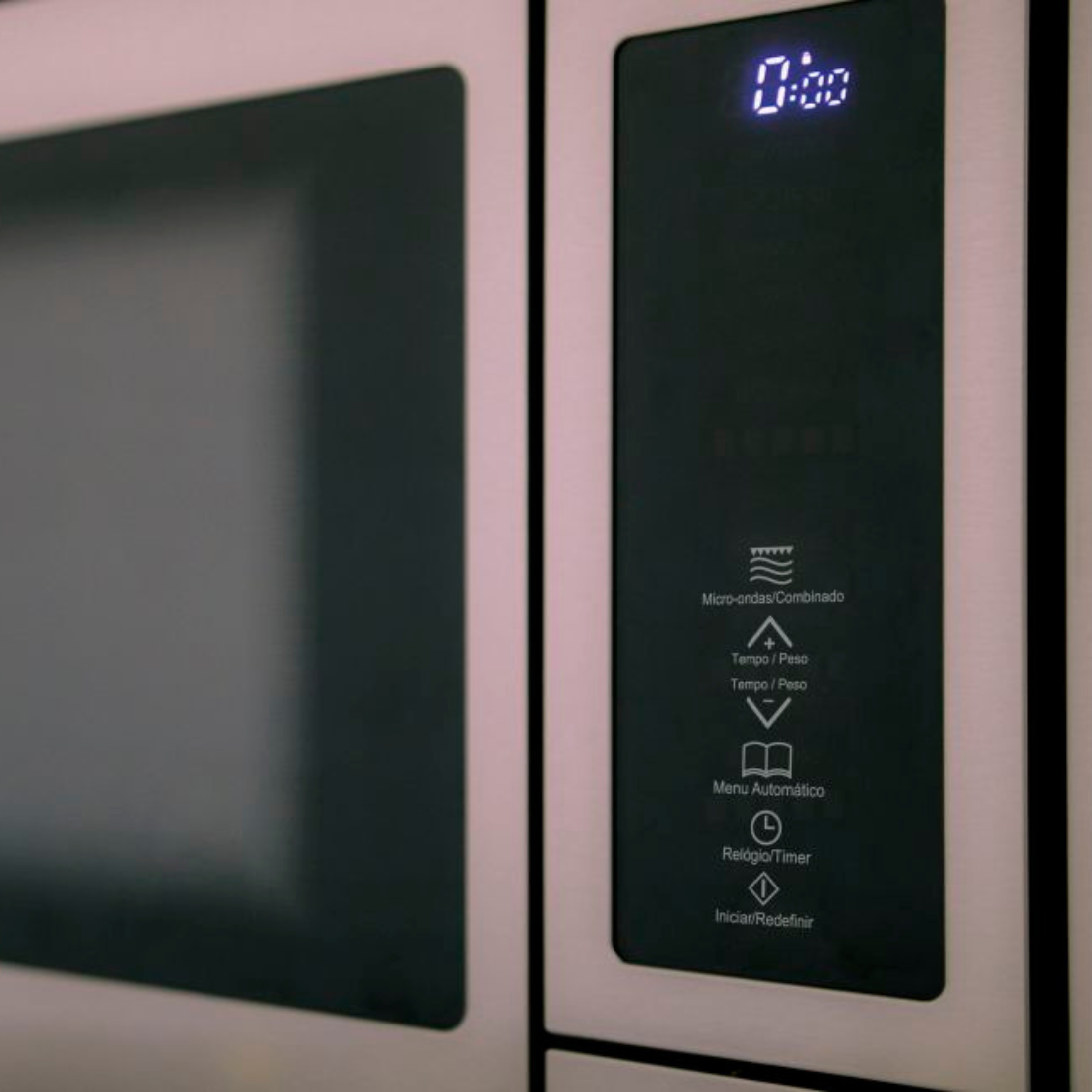 Forno Micro-ondas Debacco Zurique Steel Digital 25 Litros Inox 60cm 220V