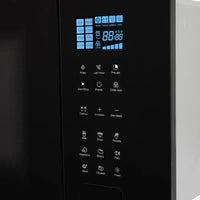 Micro-ondas Evol C17 25 litros painel digital touch vidro preto embutir com grill e bloqueio infantil