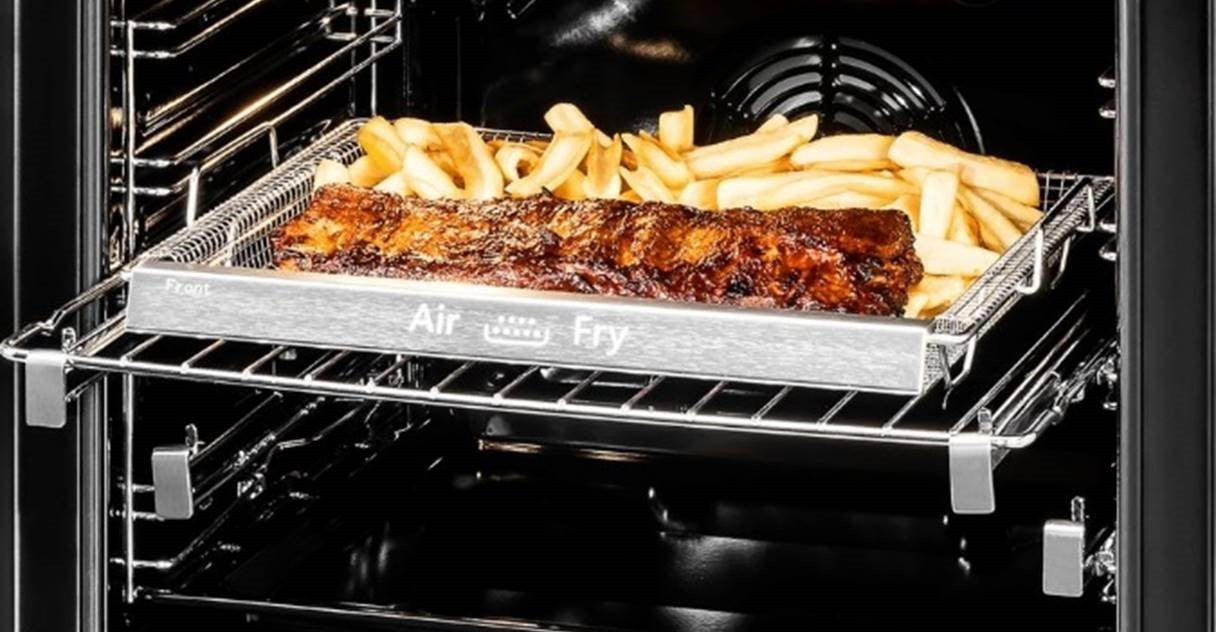 Forno Elétrico Tecno Multifunções Vintage Air Fry 73 Litros Inox 60cm 220V