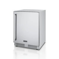 Freezer Tecno Professional 100 Litros Inox 60cm: freezer de embutir inox com puxador tubular vertical e acabamento anti-manchas para cozinha planejada