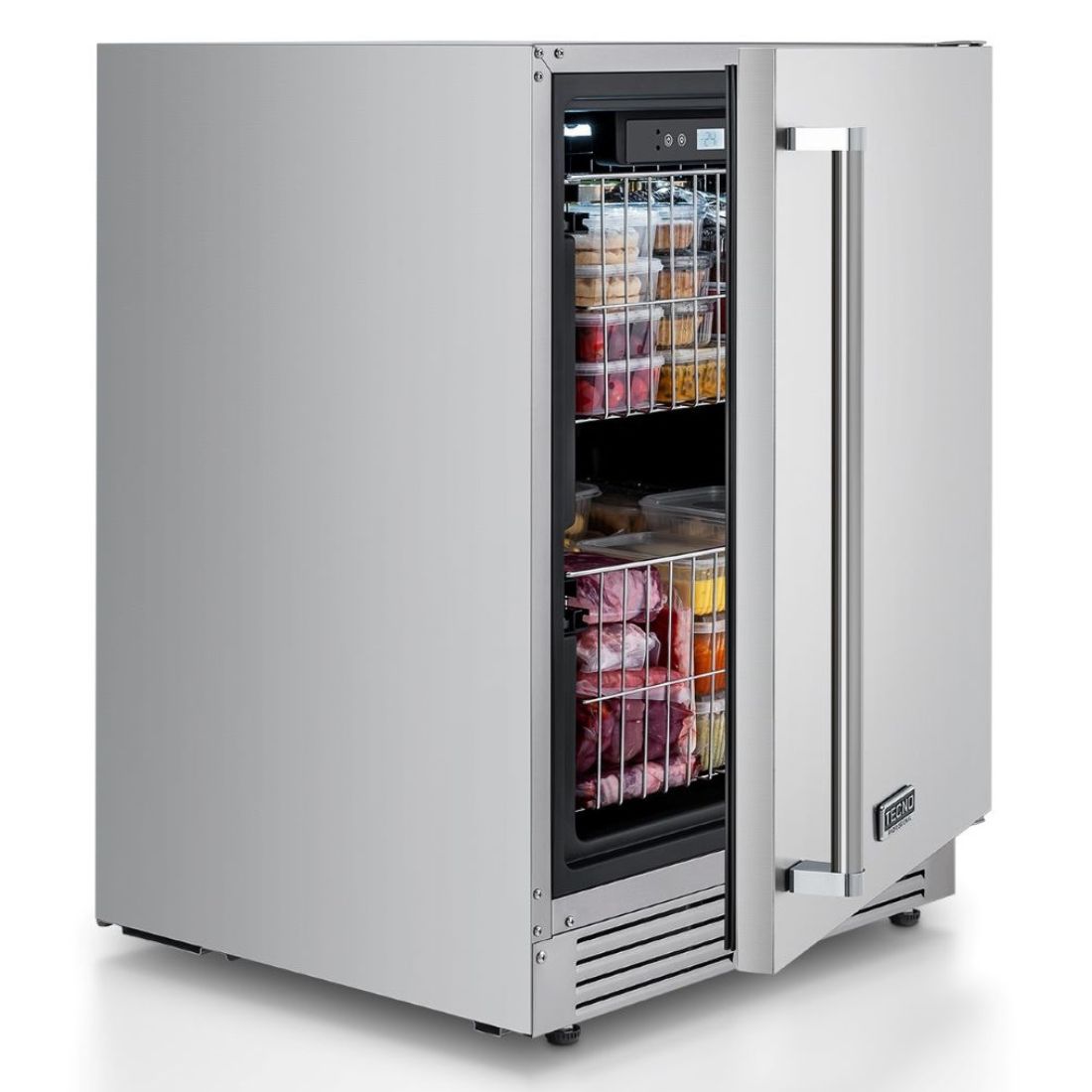 Freezer Tecno Professional 100 Litros Inox 60cm