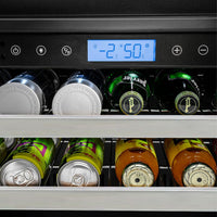 Frigobar Tecno Vintage 136 Litros Inox 60cm