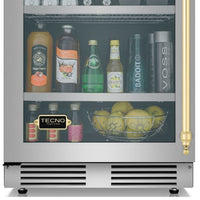 Frigobar Tecno Vintage 136 Litros Inox 60cm