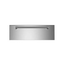 Gaveta Aquecida Bertazzoni Master 10 Serviços Inox 76cm - gaveta aquecida de embutir em inox escovado com puxador tubular e design profissional