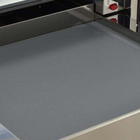 Gaveta Aquecida Bertazzoni Professional 4 Serviços Inox 60cm mostrando interior em inox escovado com frente embutir e painel touch com puxador discreto