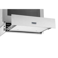 Torre Quente Tecno Professional Inox 60cm | Forno, Micro e Gaveta - gaveta aquecida em inox 304 embutir com frente lisa e design minimalista