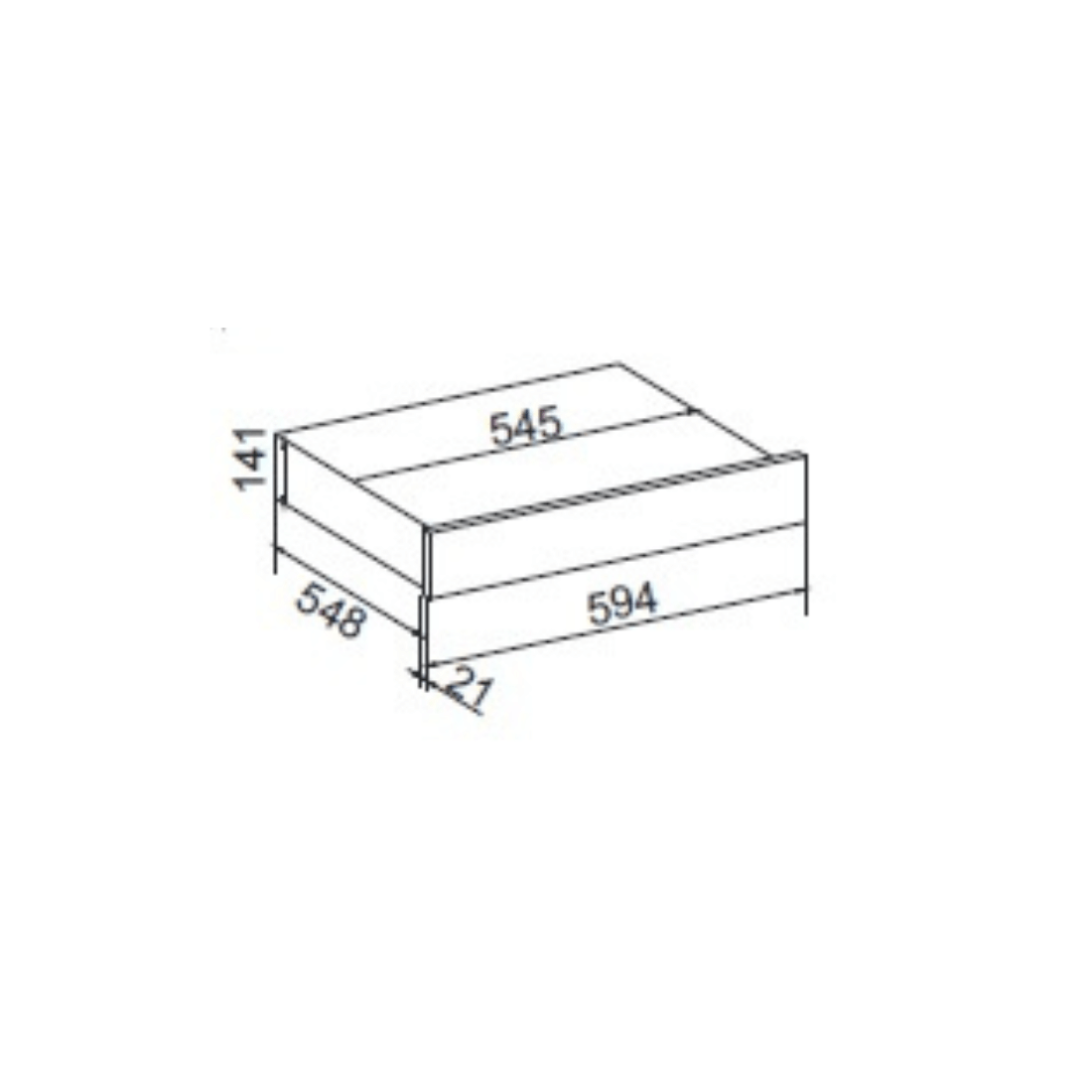 Gaveta Aquecida Tecno Original 4 Serviços Inox 60cm