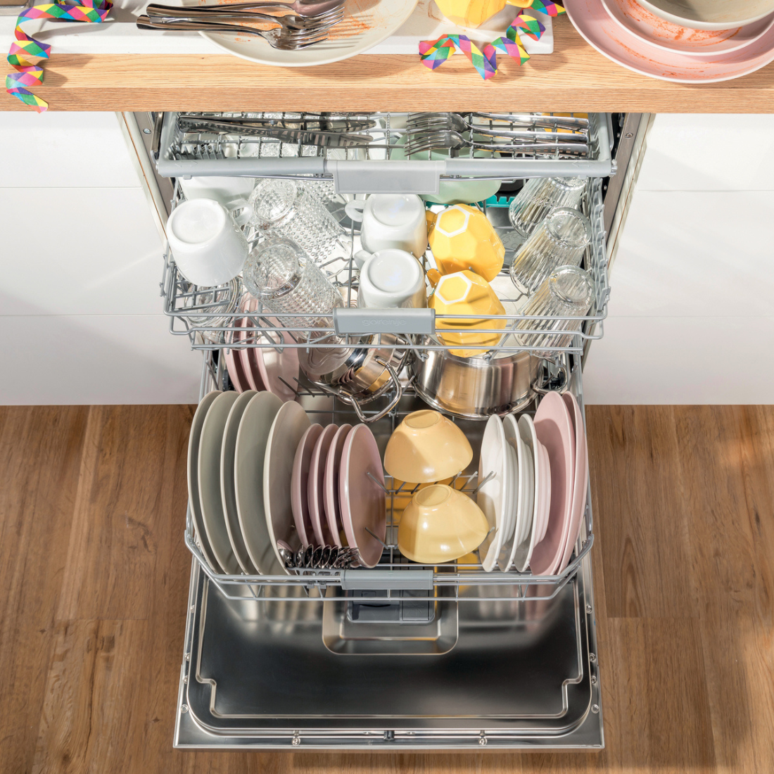Lava-Louças Gorenje de Embutir e Revestir 16 Serviços 60cm 220V