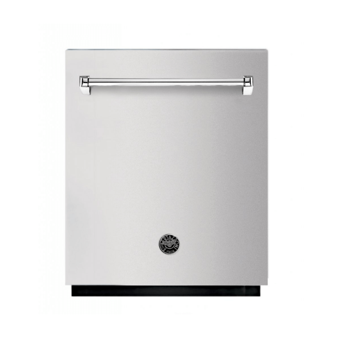 Lava-Louças Bertazzoni Master 14 Serviços Inox 60cm: lava louças de embutir com acabamento inox ante manchas, puxador tubular e painel integrado