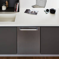 Lava-Louças Bertazzoni Master 14 Serviços Inox 60cm — lava louças de embutir em inox escovado com puxador tubular, painel discreto e instalação embutida