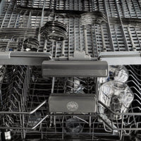 Lava-Louças Bertazzoni Heritage 16 Serviços Inox 60cm - lava louças de embutir em inox com cestos e suporte para talheres e copos, painel discreto