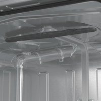 Lava-Louças Gorenje Porta para Revestir 16 Serviços com Wi-fi 60cm mostrando interior em inox, braços pulverizadores e painel superior integrado