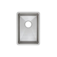 Cuba Mekal LR 27cm embutir em inox escovado com cantos retilíneos e acabamento impecável