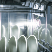 Lava-Louças Gorenje Porta para Revestir 16 Serviços com Wi-fi 60cm, interior inox com cestos para pratos, iluminação e painel embutido