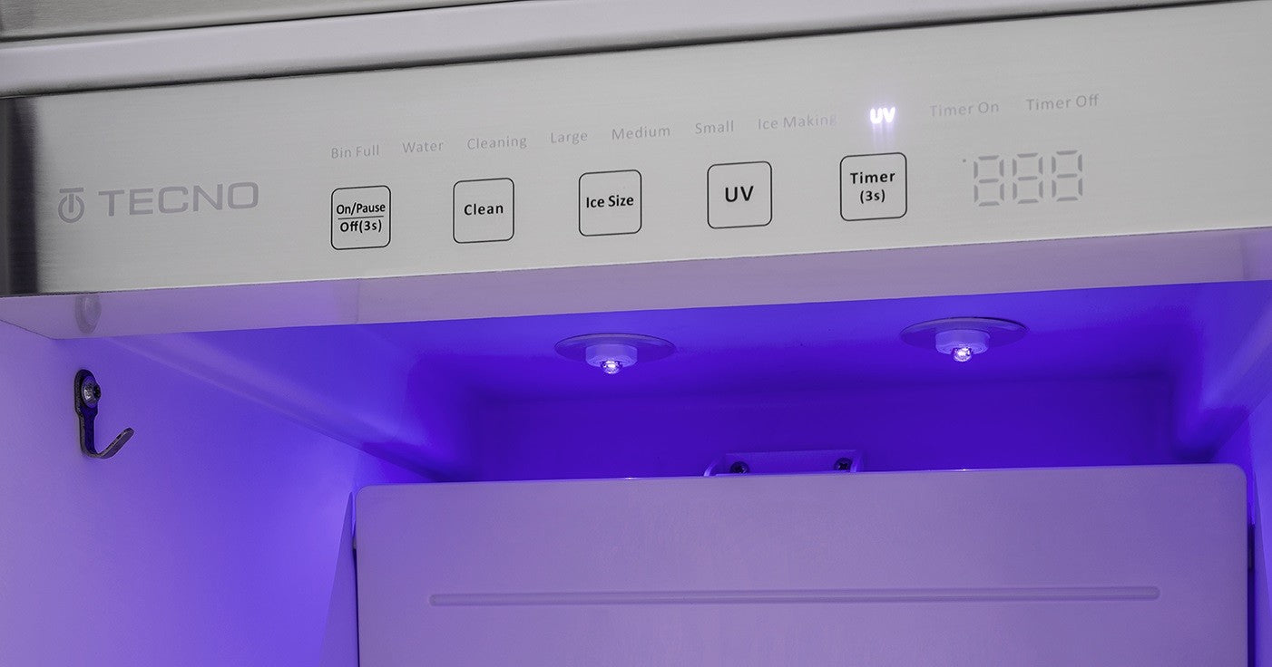 Máquina de Gelo para Embutir Tecno Professional Inox 45cm 220V