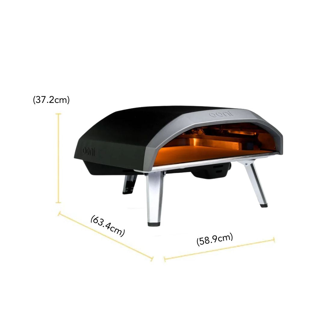 Forno de Pizza Portátil a Gás Ooni Koda 16