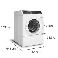 Lavadora de Roupas Speed Queen Branca 10,5 Kg Abertura Frontal - AFNE9