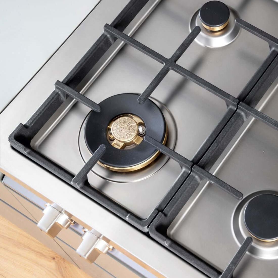 RangeTop Bertazzoni Master 6 Bocas a Gás Inox 91cm