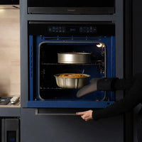 Torre Quente Cuisinart Arkton Black 60cm | Forno e Micro - Cuisinart forno combinado 35L embutir em vidro preto com painel digital e porta drop down