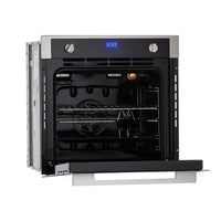 Forno Cuisinart Casual Elétrico 74 Litros Inox 60cm de embutir, inox com porta de vidro, painel analógico e display digital