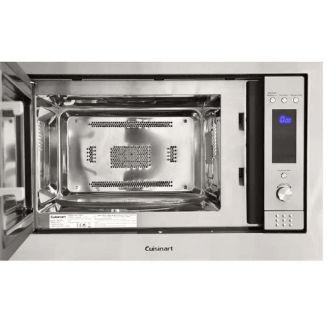 Torre Quente Cuisinart Casual Inox 60cm l Forno e Micro - forno combinado de embutir em inox com painel analógico e porta de vidro