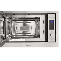 Torre Quente Cuisinart Casual Inox 60cm l Forno e Micro - forno combinado de embutir em inox com painel analógico e porta de vidro