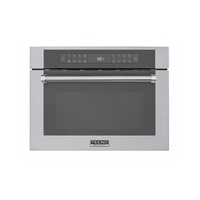 Alt Tag: Torre Quente Tecno Professional Inox 60cm | Forno, Micro e Gaveta - Tecno micro-ondas de embutir 38L em inox com painel digital touch e porta de vidro